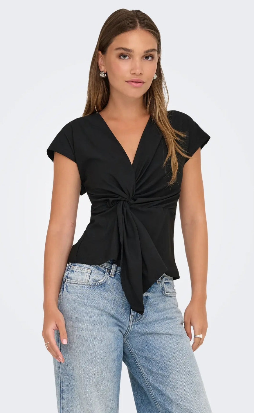 ONLY Bluse - Silja - Black