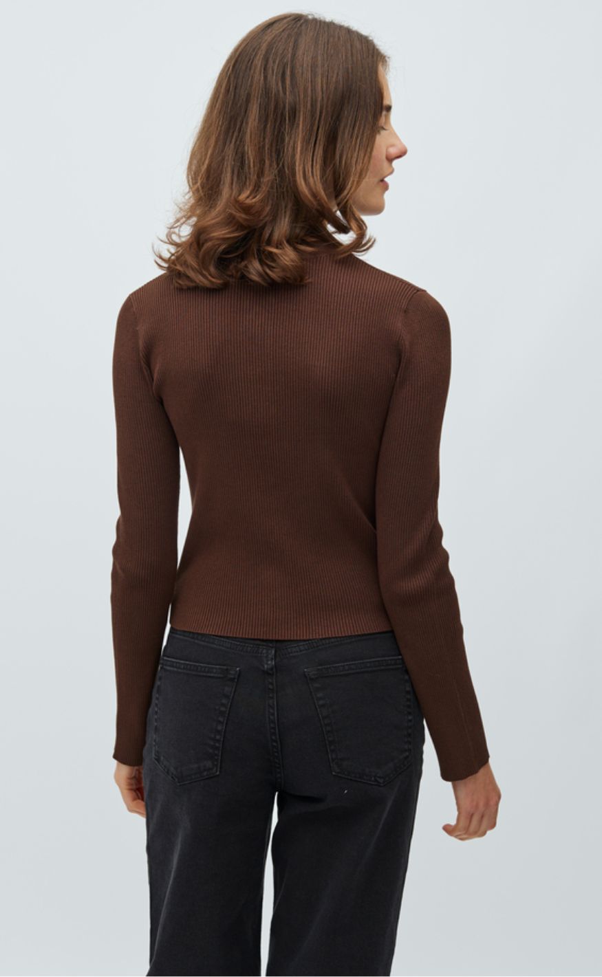 MbyM Genser - Arietty - Chocolate Brown
