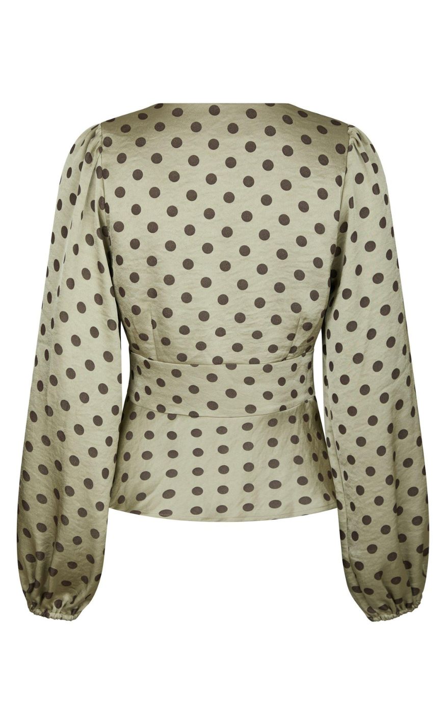 Neo Noir Bukser - Jellima Dotted -Pistachio