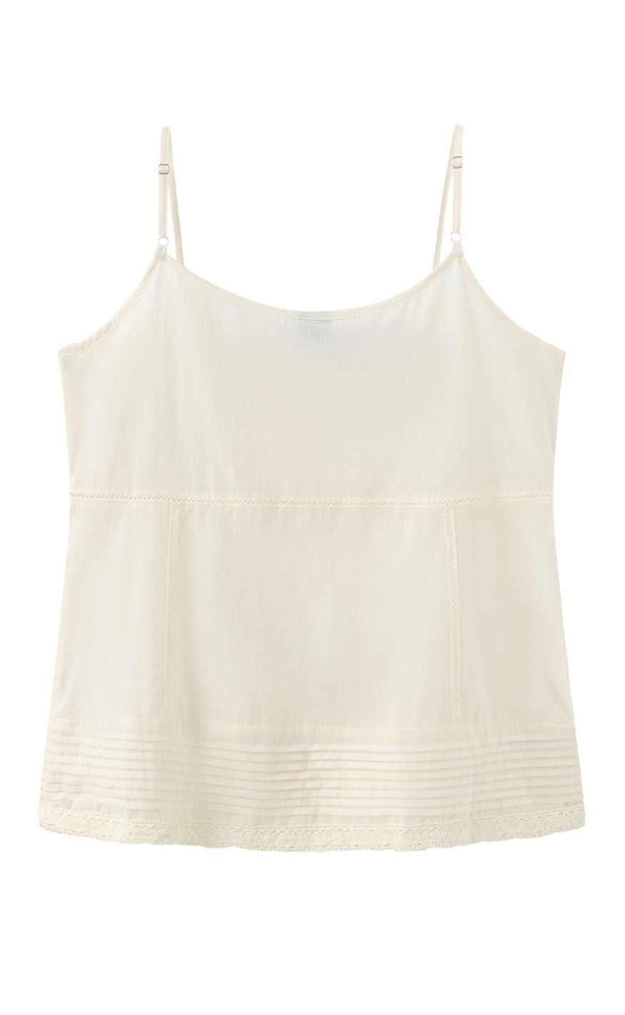 Luxzuz Topp - Viveca - Off White 7038