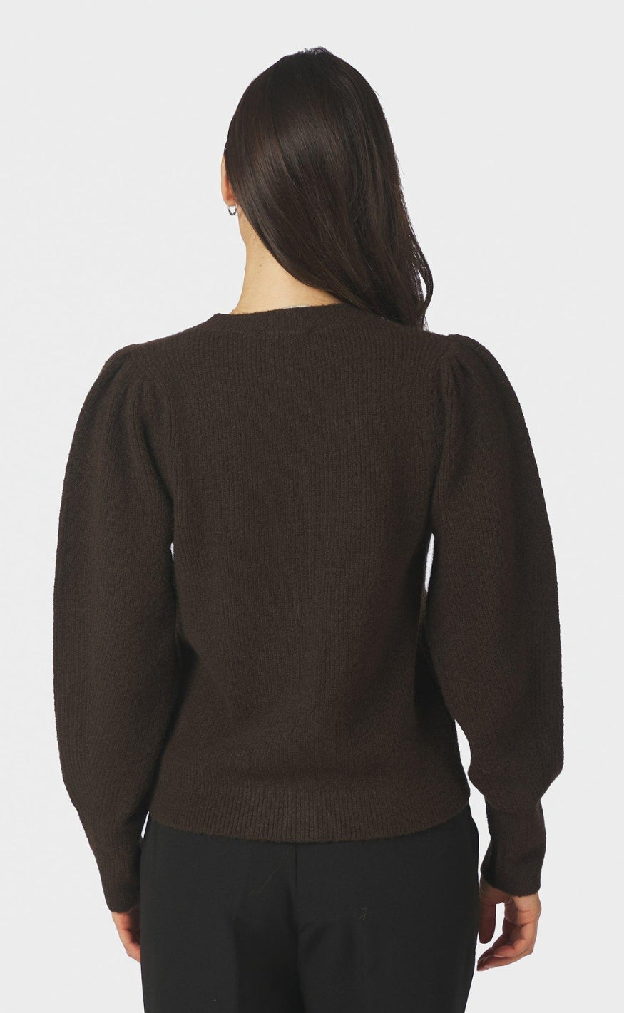 Neo Noir Cardigan - Nuna Knit - Brown