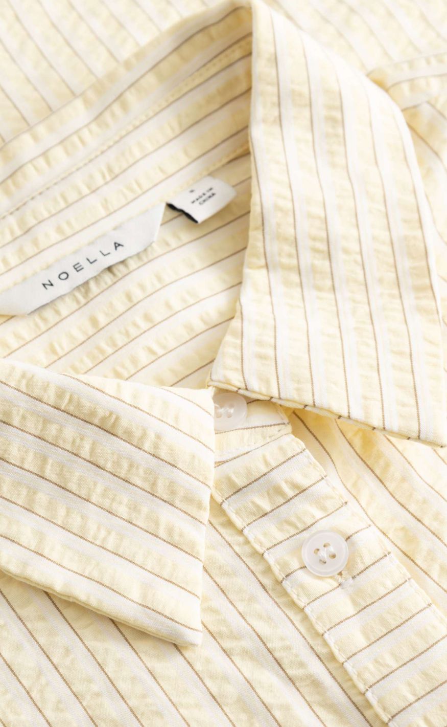 Noella Bluse - N-Nila - Etta Butter Stripe