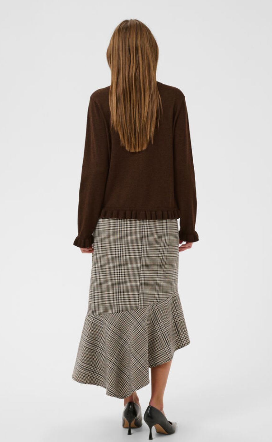 Culture Cardigan - Clare Annemarie - Coffee Bean Melange