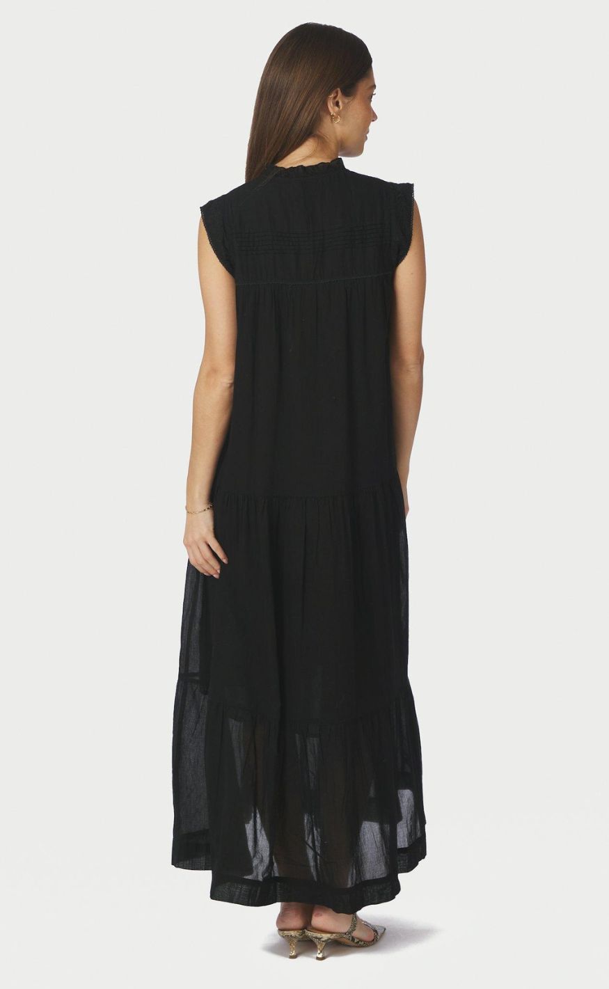 Neo Noir Kjole - Veana S Voile - Black