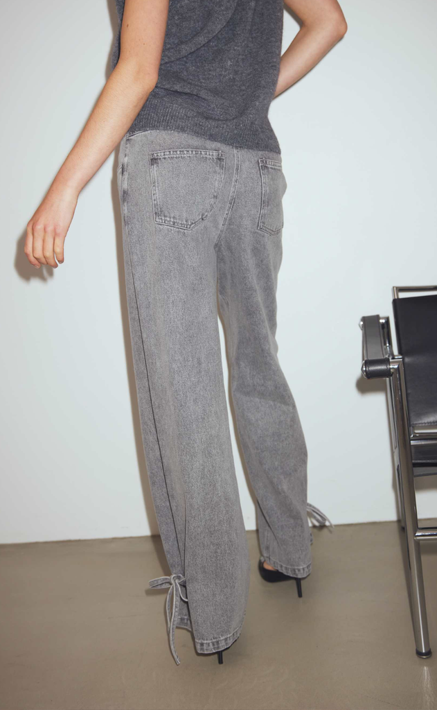 Noella Vest - Leatrice - Dark Grey Melange