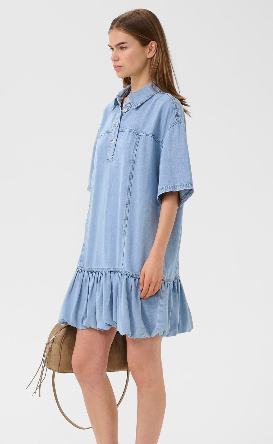 Gestuz Kjole - Sea - Mid Denim Blue