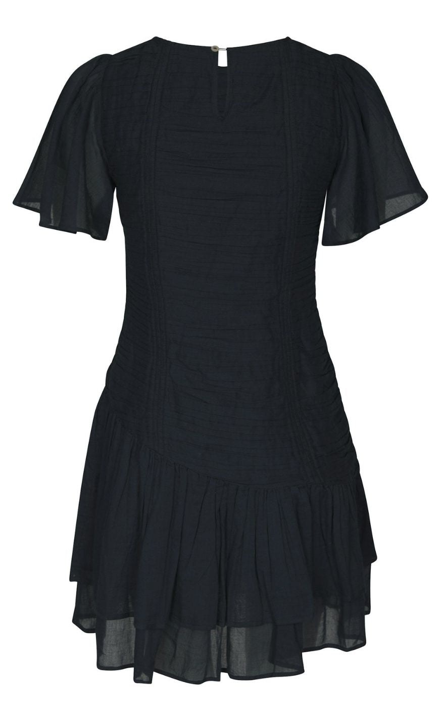 Neo Noir Kjole - Circle S Voile - Navy