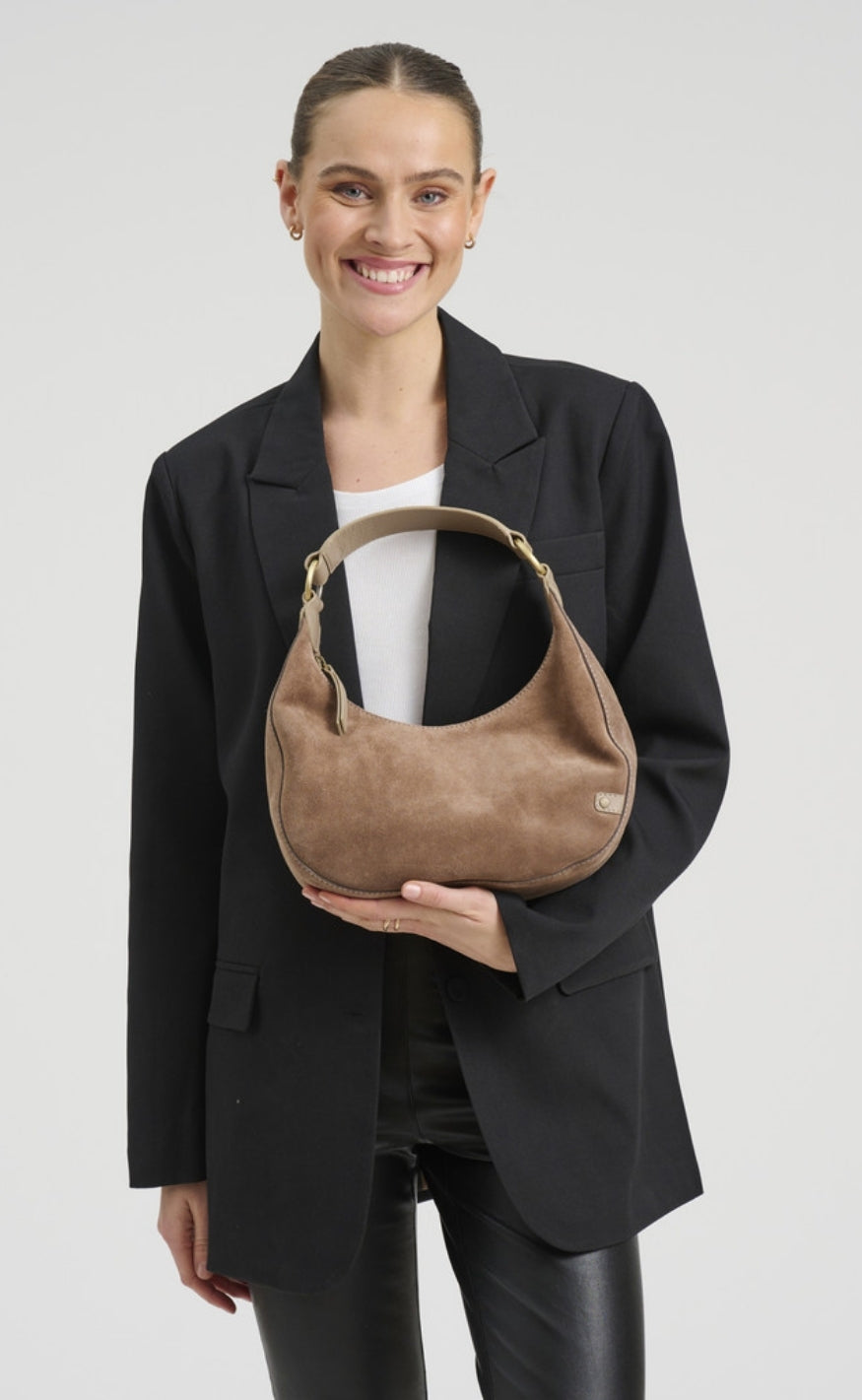 Depeche Crossbody Veske - Madrid - Taupe