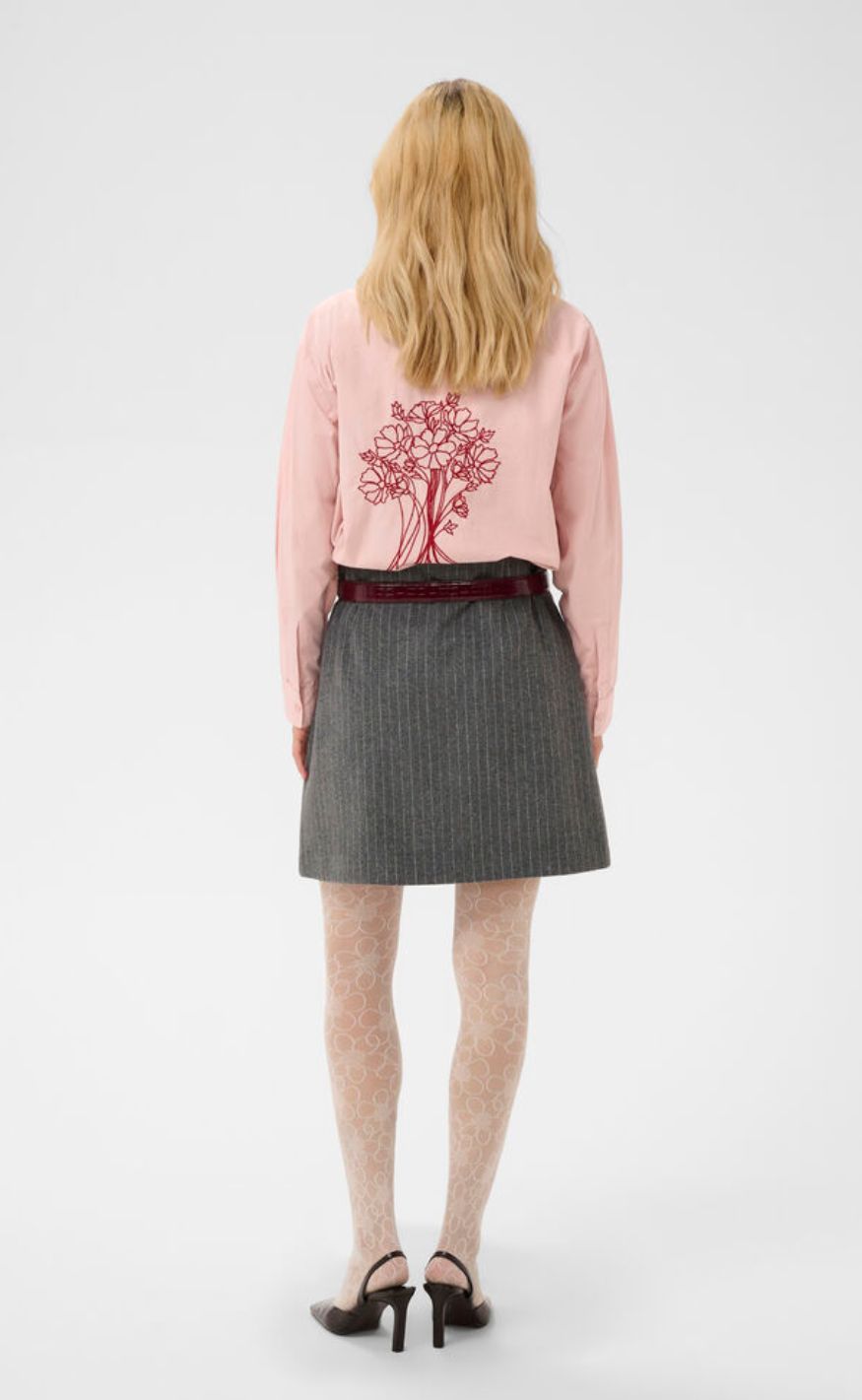 Culture Skjorte - Malena Olena - Pale Mauve