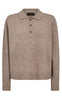 Hype The Detail Bluse - Polo - Sand