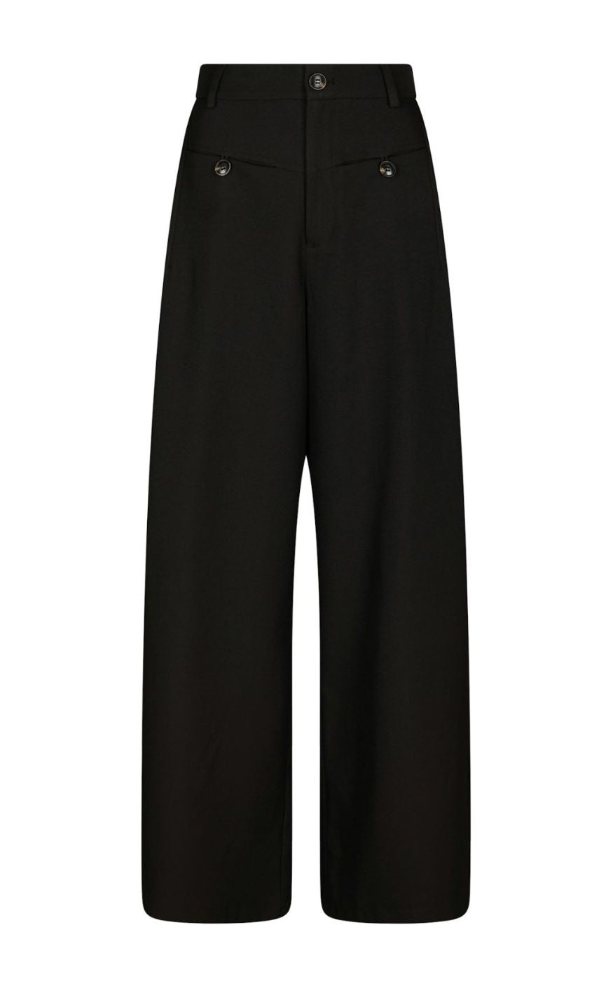 Neo Noir Bukser - Massie Structure - Black