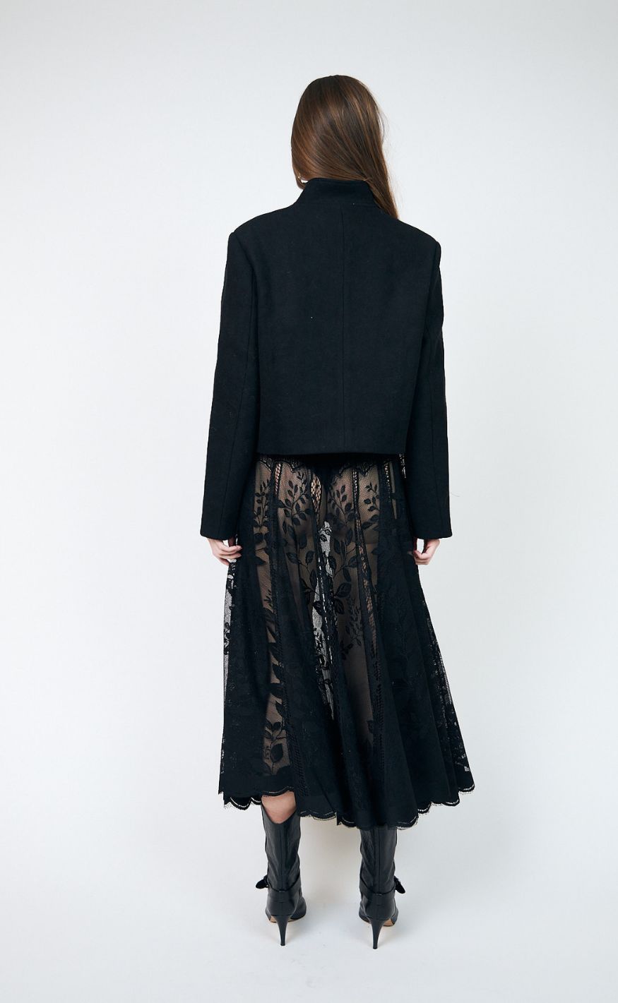 Lollys Laundry Skjørt - Collins Midi - Black
