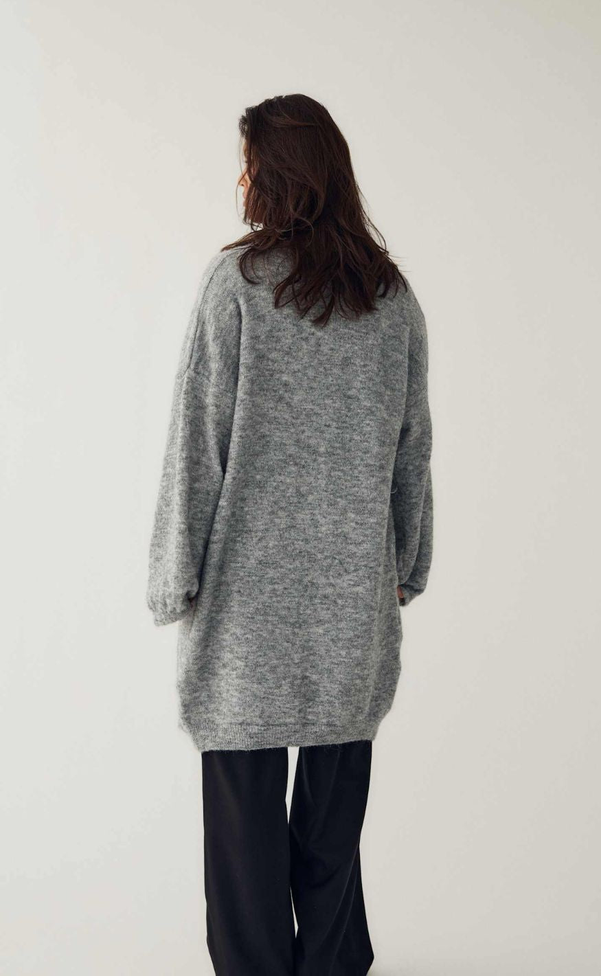 Noella Cardigan - Maricela - Medium Grey Melange