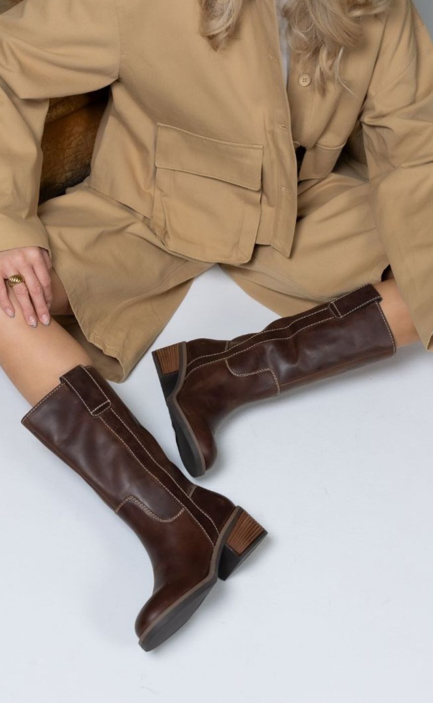 Copenhagen Shoes Støvler - My Good Vibes - Chocolate