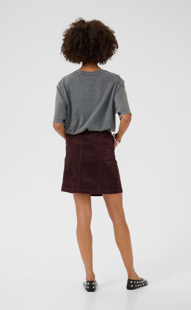 Culture Skjørt - Baela Klay - Bitter Chocolate