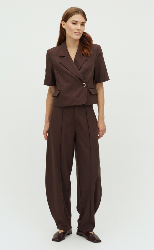 MbyM Jakke - Robina - Chicory Coffee Melange