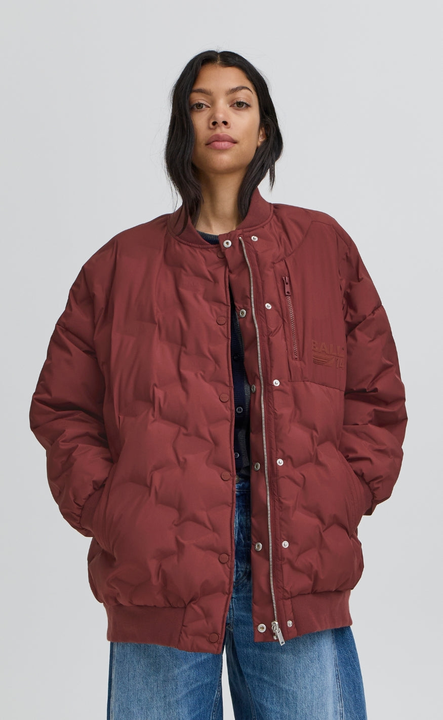 BALL Original Bomber - Estel Quilted - Chocolate Truffle