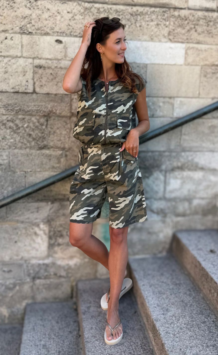 Sisters Point Shorts - EDITH-SHO1 - Camouflage