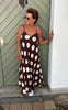 Marta Du Chateau Kjole - Melina - Moro/White Dots