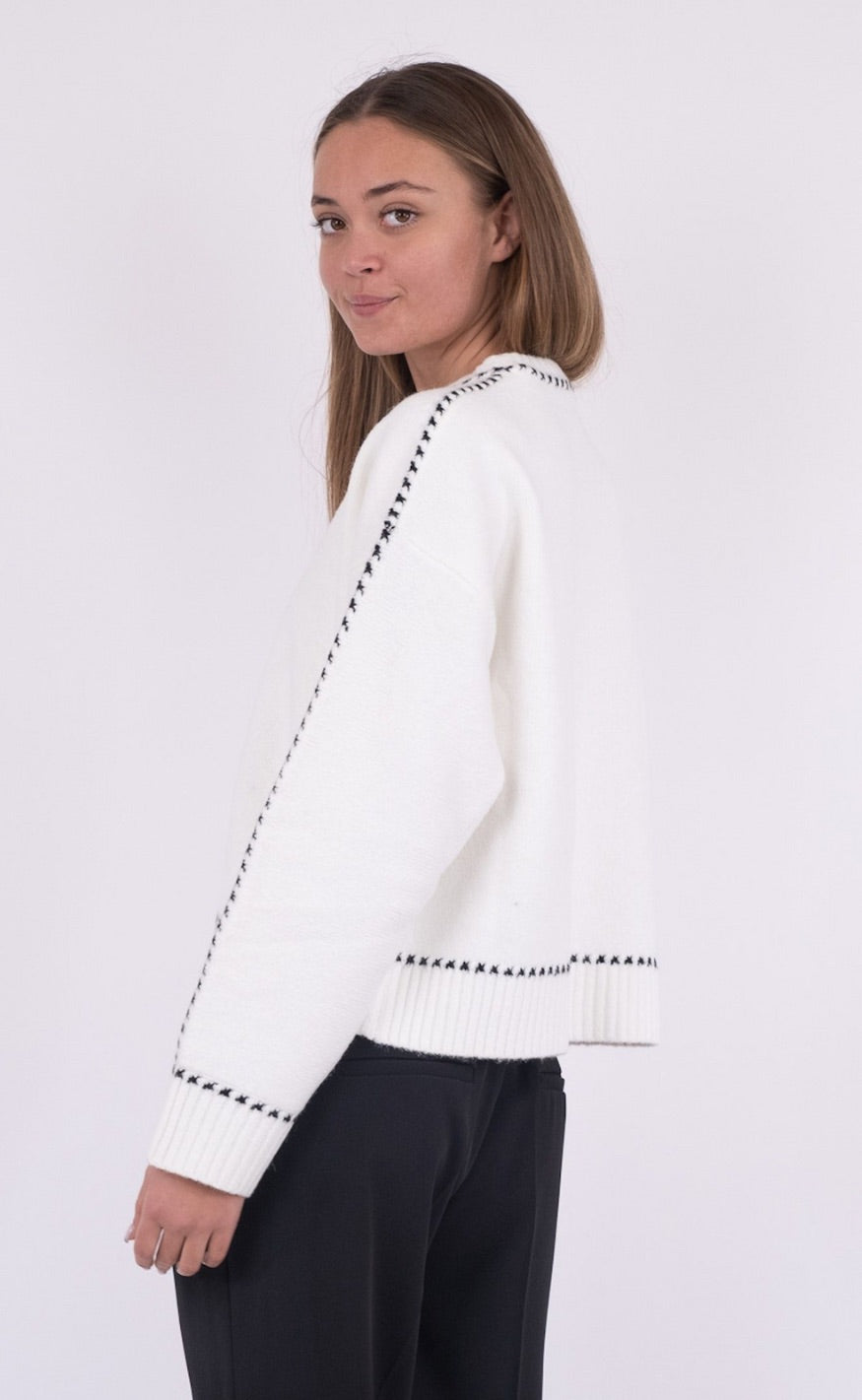 Neo Noir Bluse - Detri - Off White