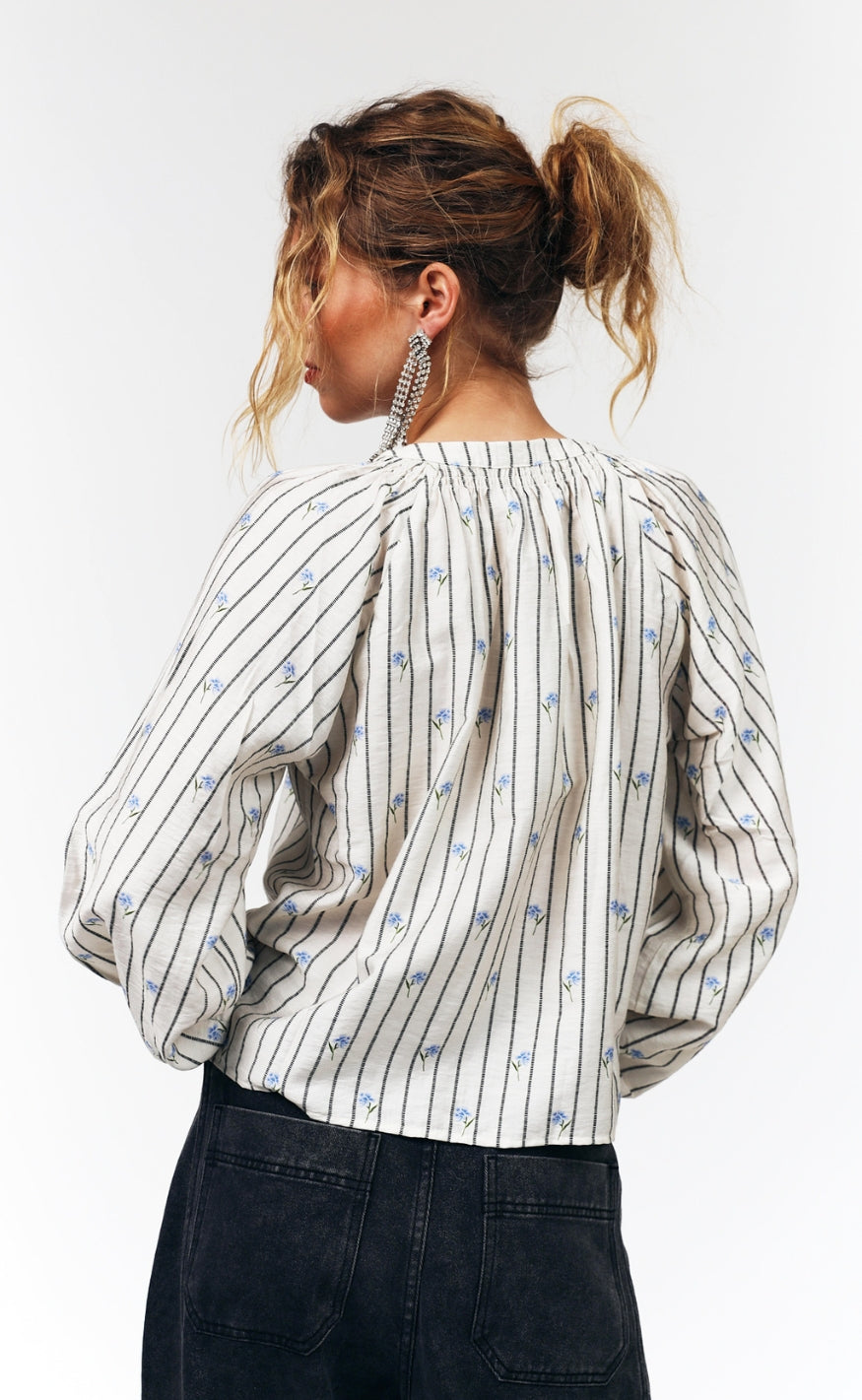 Lollys Laundry Skjorte - Etta - Flower Print