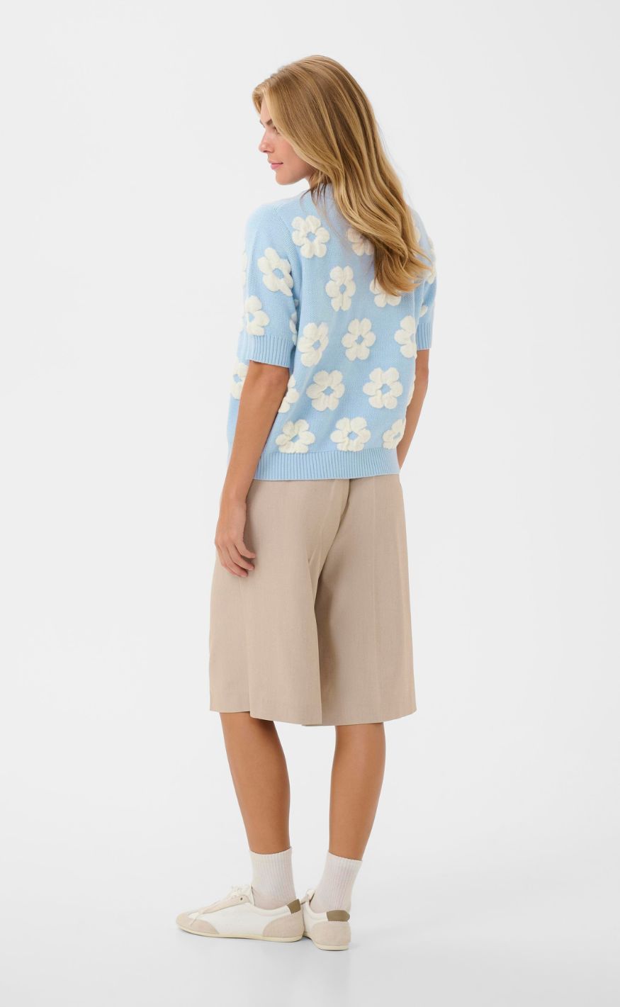 Culture Genser - Niva Charla SS - Cashmere Bluse