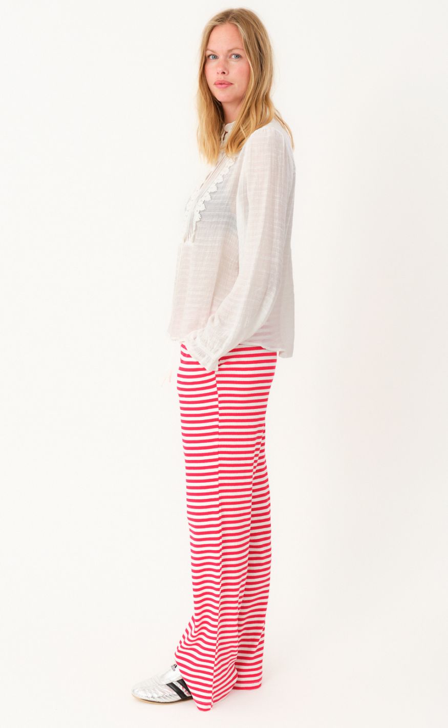 Lollys Laundry Bukser - Rita - Red