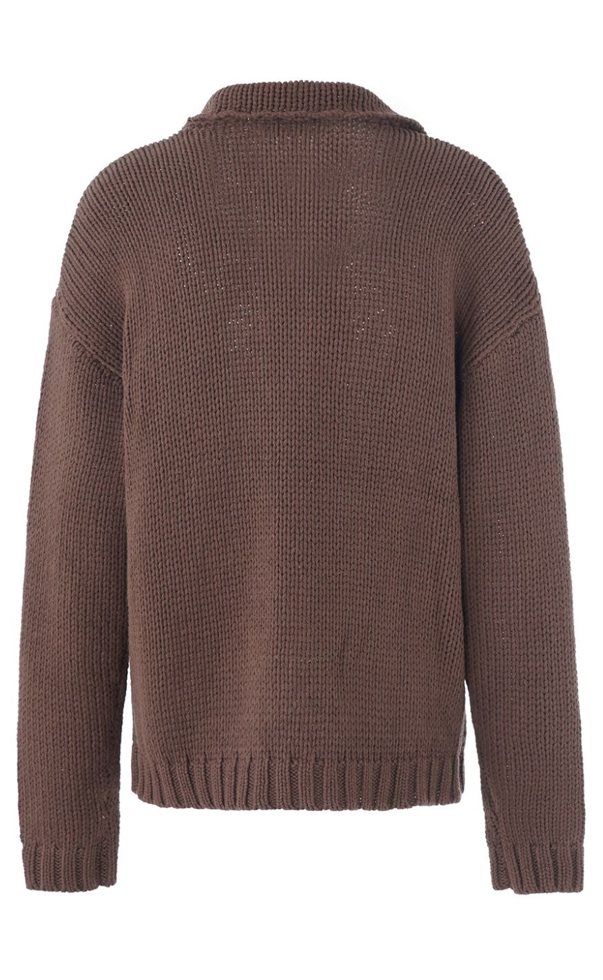Luxzuz Cardigan - Beatriz - 795 Coffee Bean