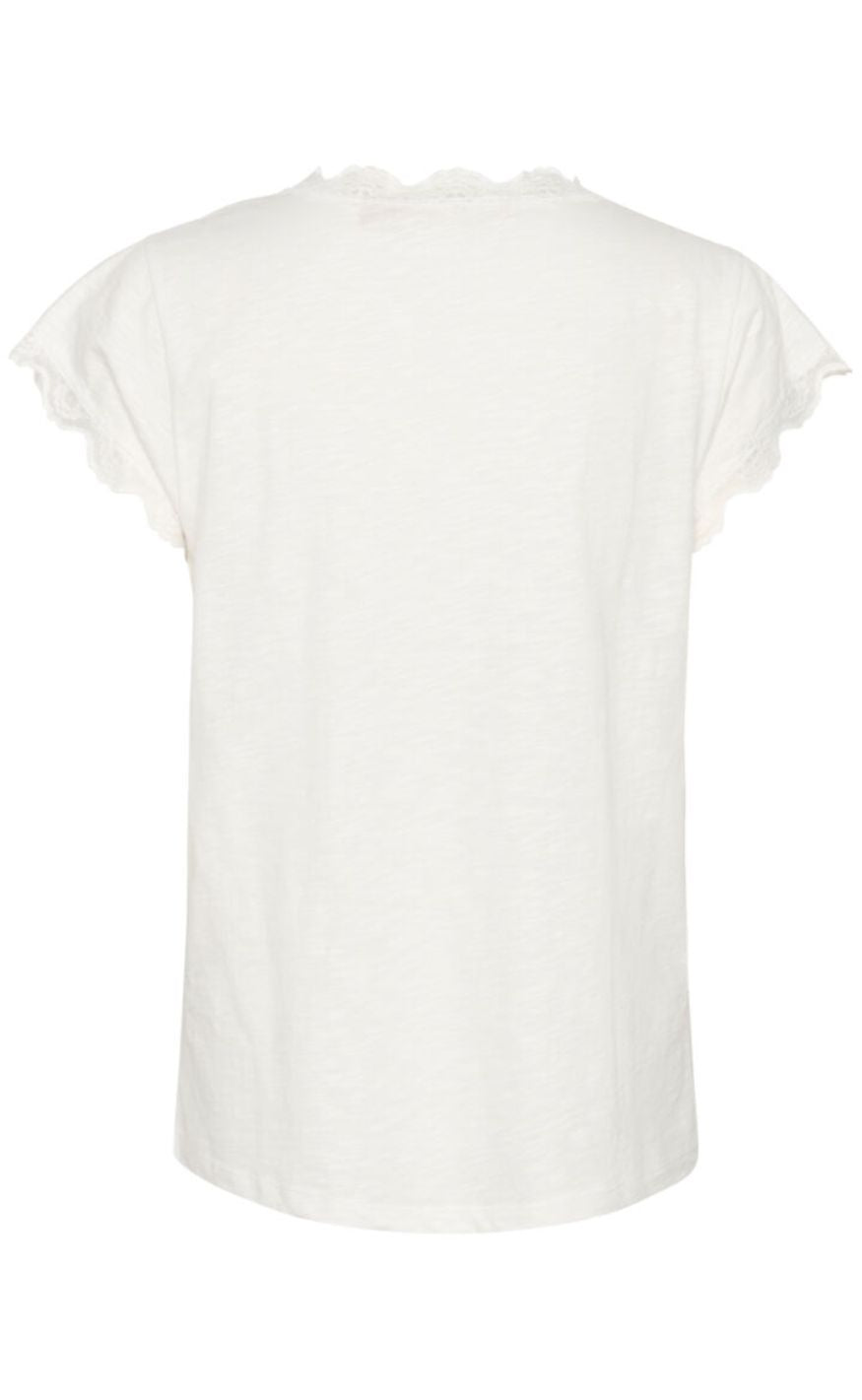 Culture T-shirt - Biana Lace - Spring Gardenia