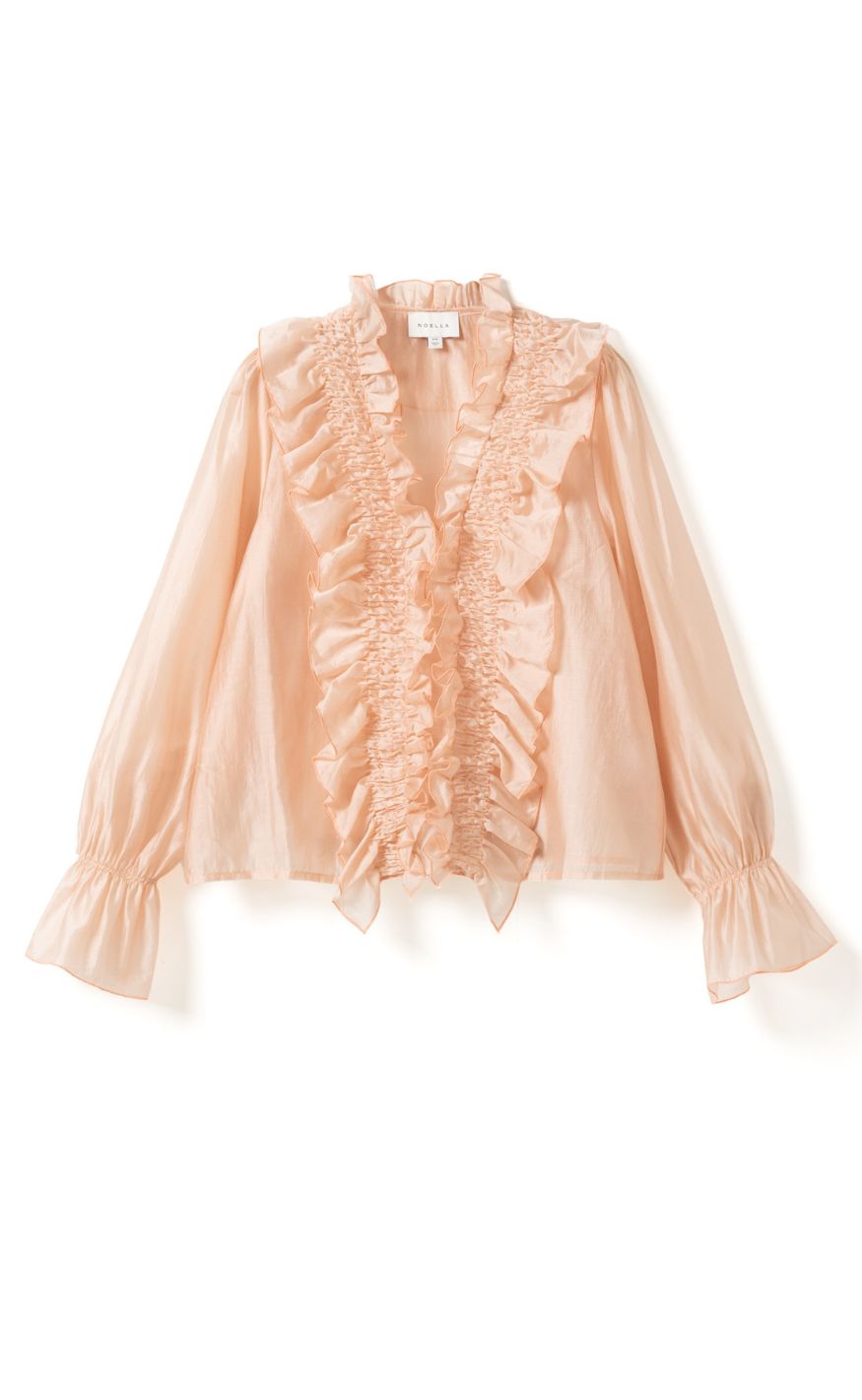 Noella Bluse - Myrtia - Blush Rose