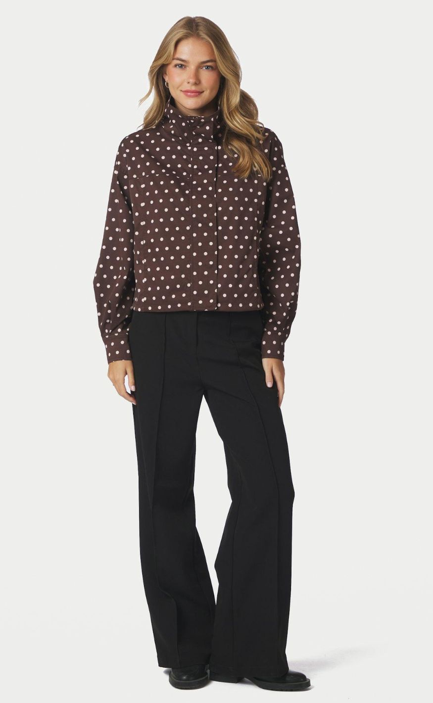 Neo Noir Jakke - Callisa Dot - Brown