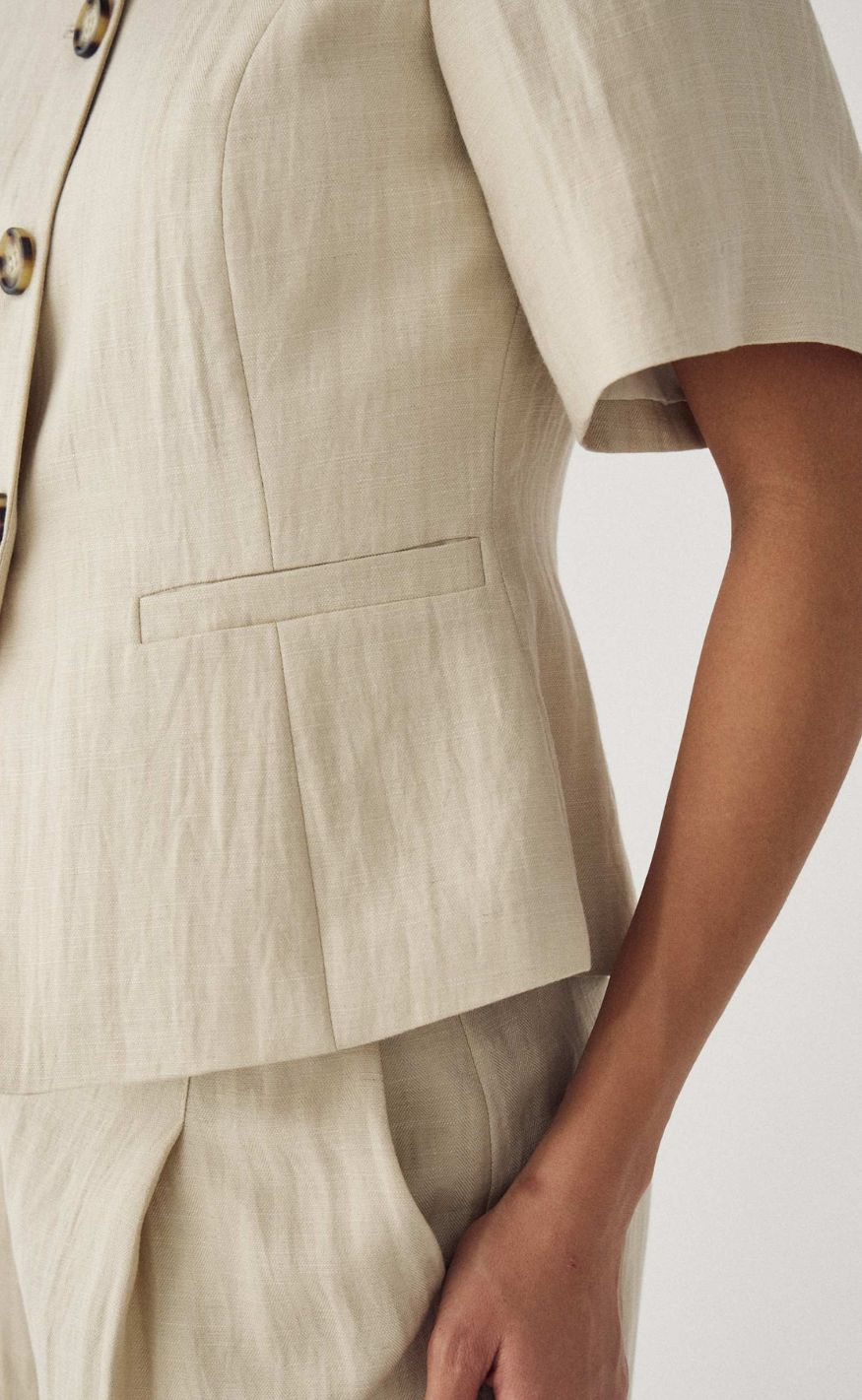 Noella Blazer - Kasaundra - Oyster