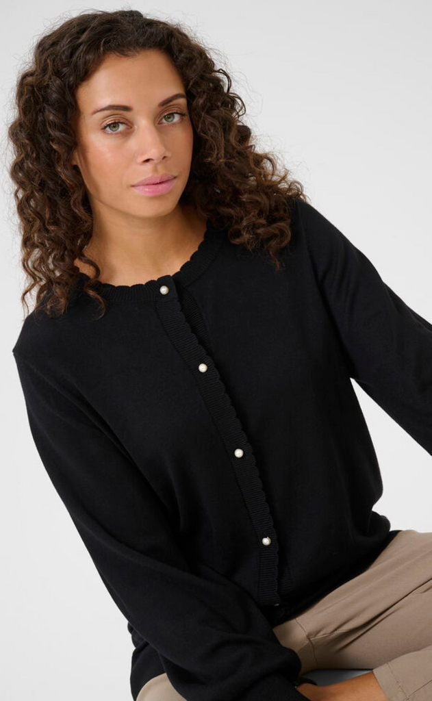 Culture Cardigan - Annemarie - Black