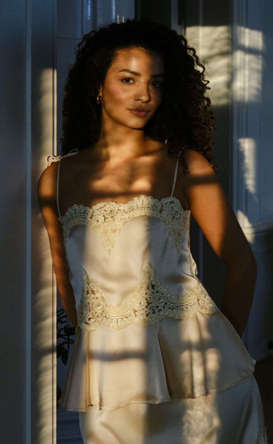 Neo Noir Topp - Kaela Heavy - Light Yellow