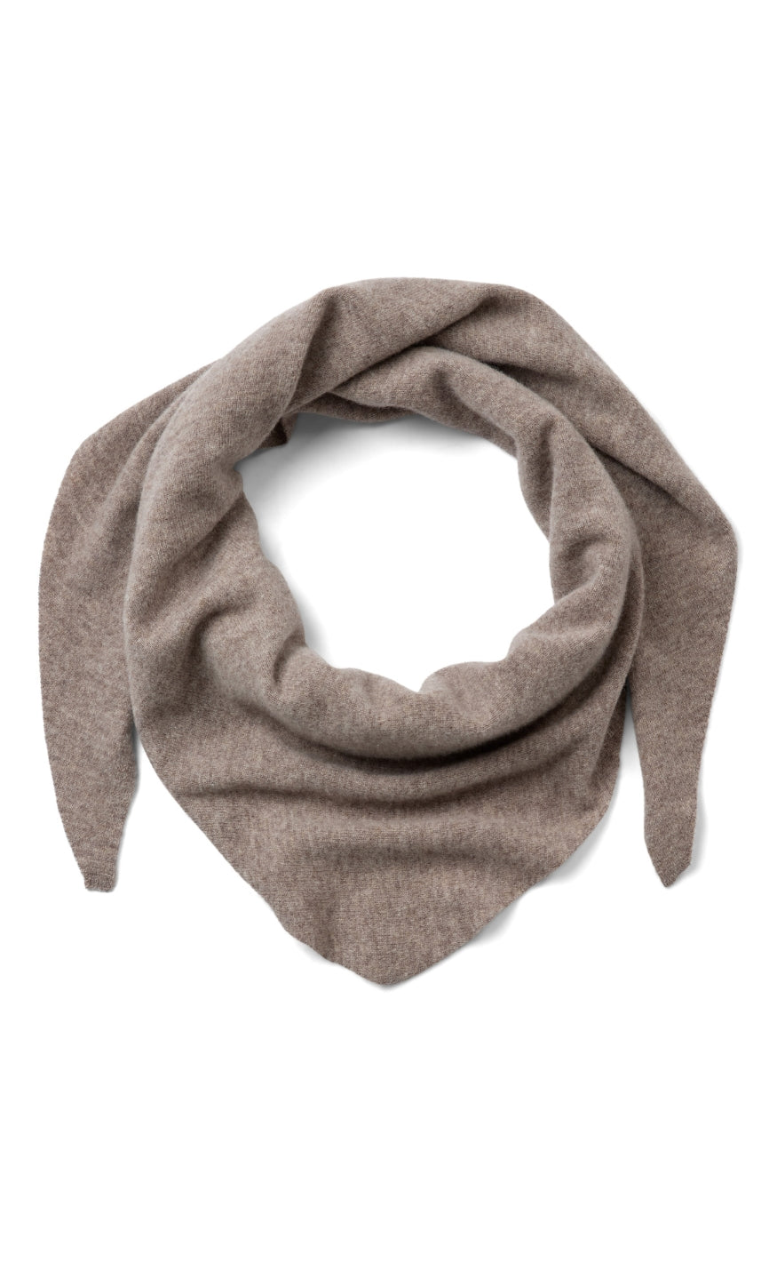 A-View Skjerf - Merino - Light Brown