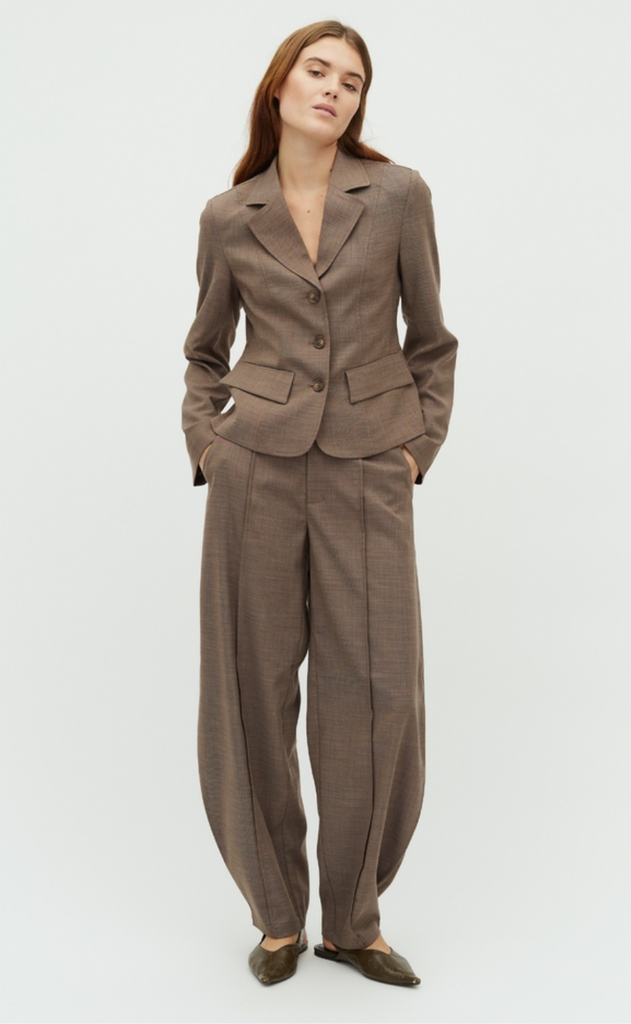 MbyM Blazer - Beratti - Chicory Coffee Melange