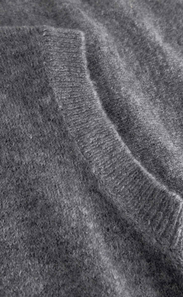 Noella Vest - Leatrice - Dark Grey Melange