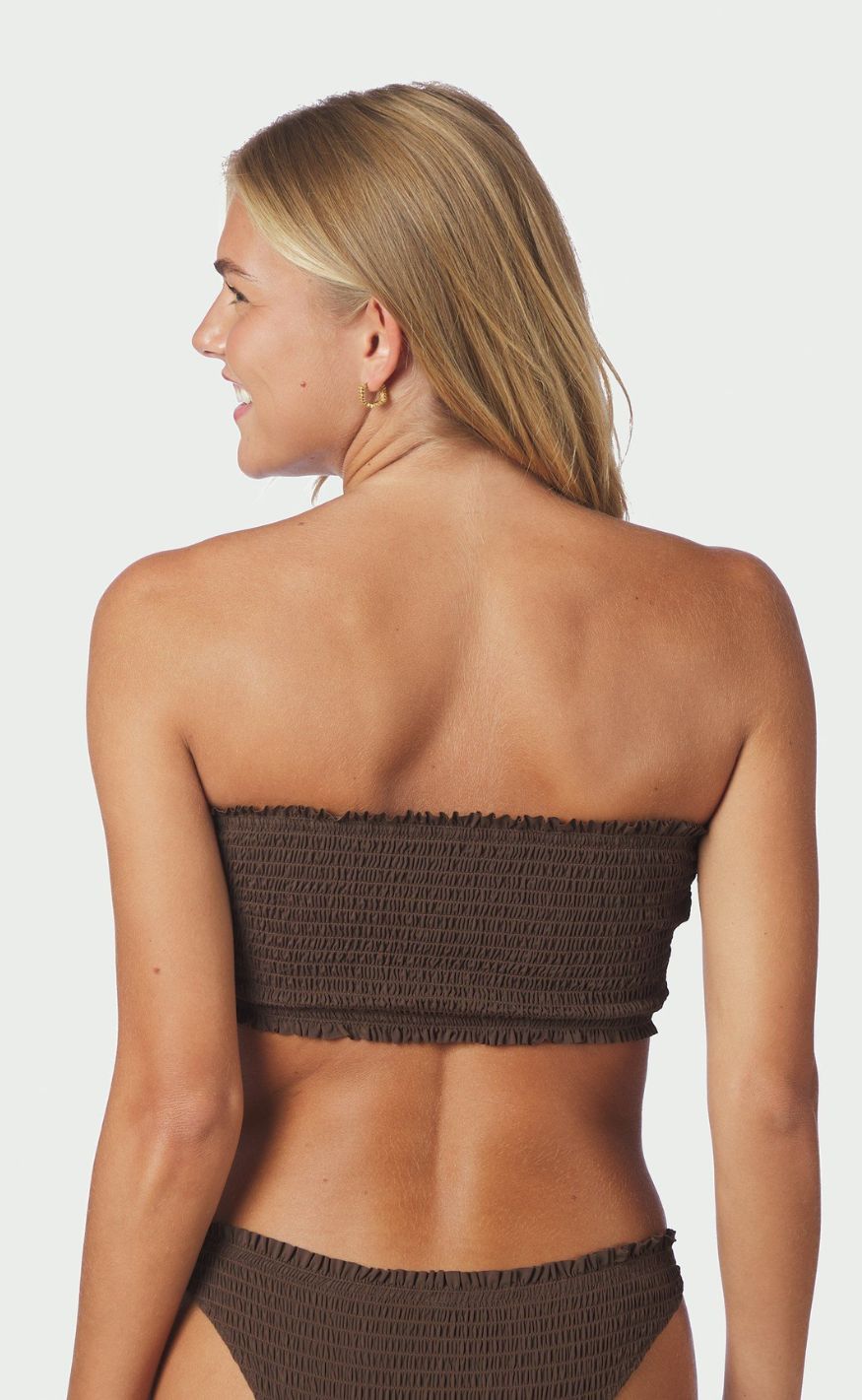 Neo Noir Bikinitopp - Skin Lobster - Brown