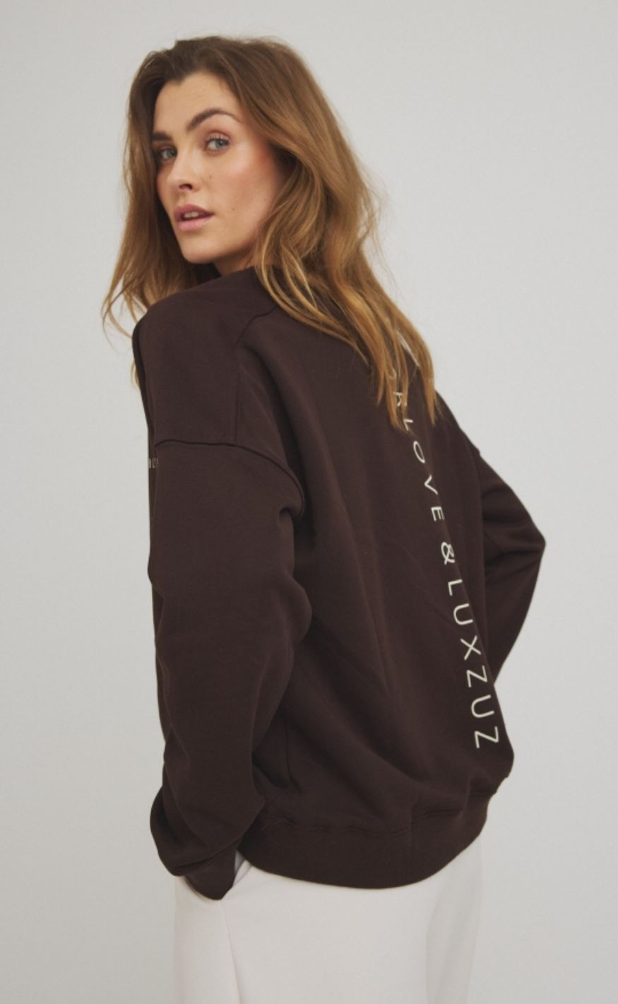 Luxzuz Sweat - Lovelux - Java Brown