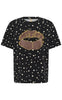 Culture T-skjorte - Nanni Gith - Black/Whitecap Dot
