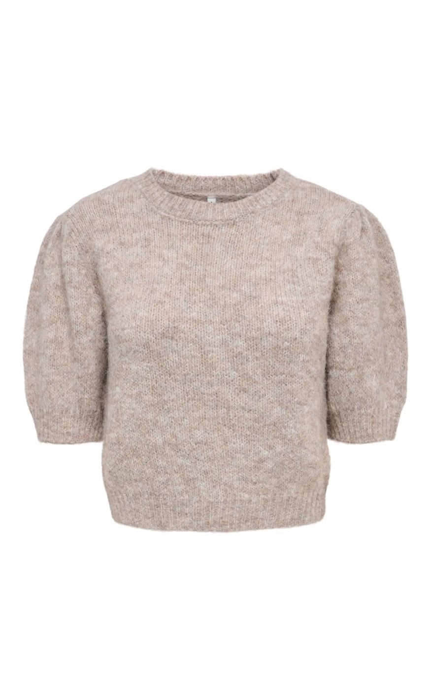 ONLY Genser - Nellie SS - Mocha Meringue Melange