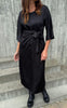 Say INA Copenhagen Kjole - Alina Tie - Black