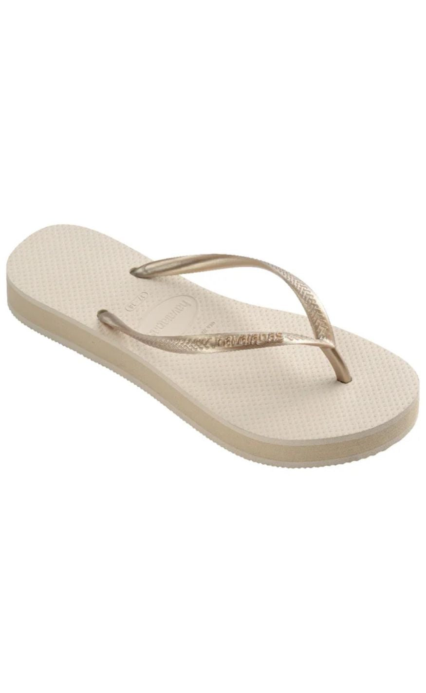 Havaianas Klipklappere - Slim Flatform - Beige