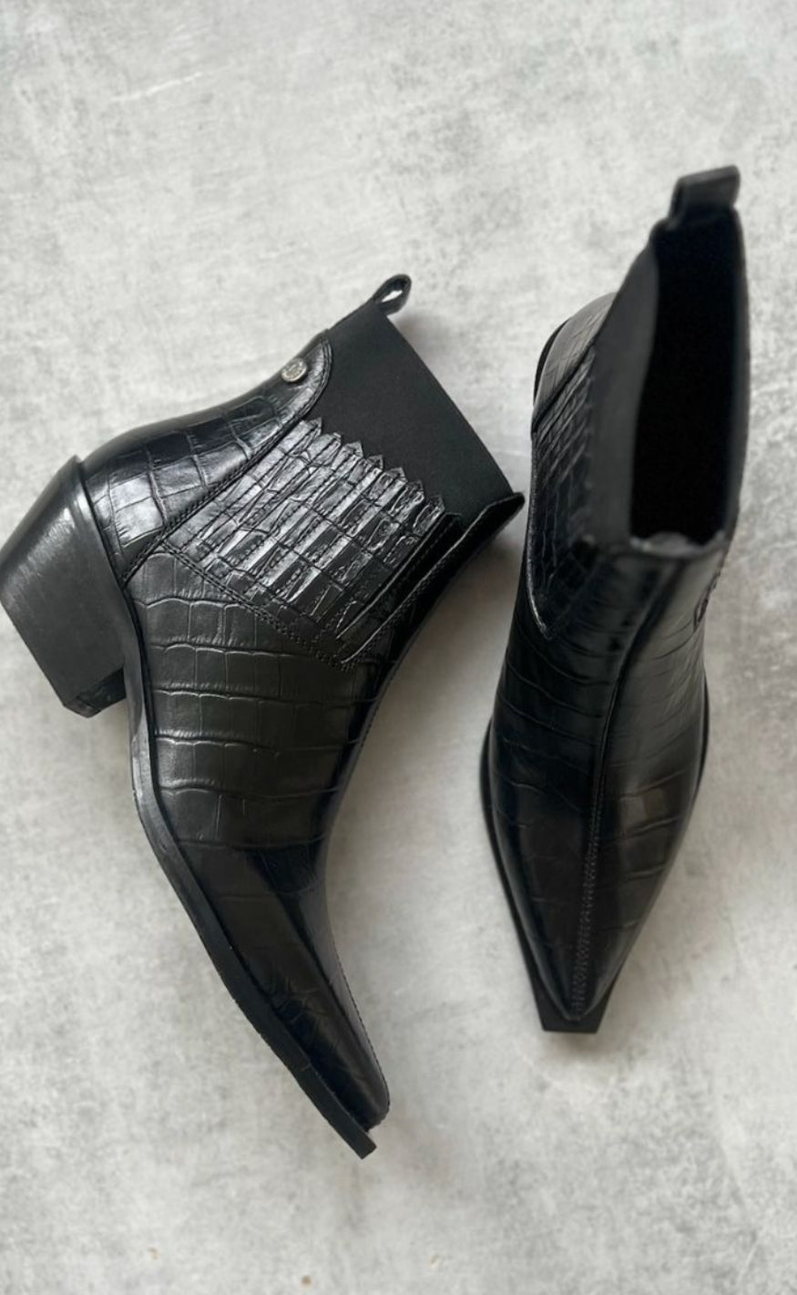 Copenhagen Shoes Støvler - The Walking Boot Leather - Black
