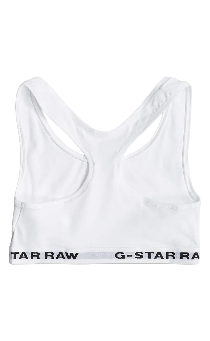 G-STAR Topp - Bralette wmn - White