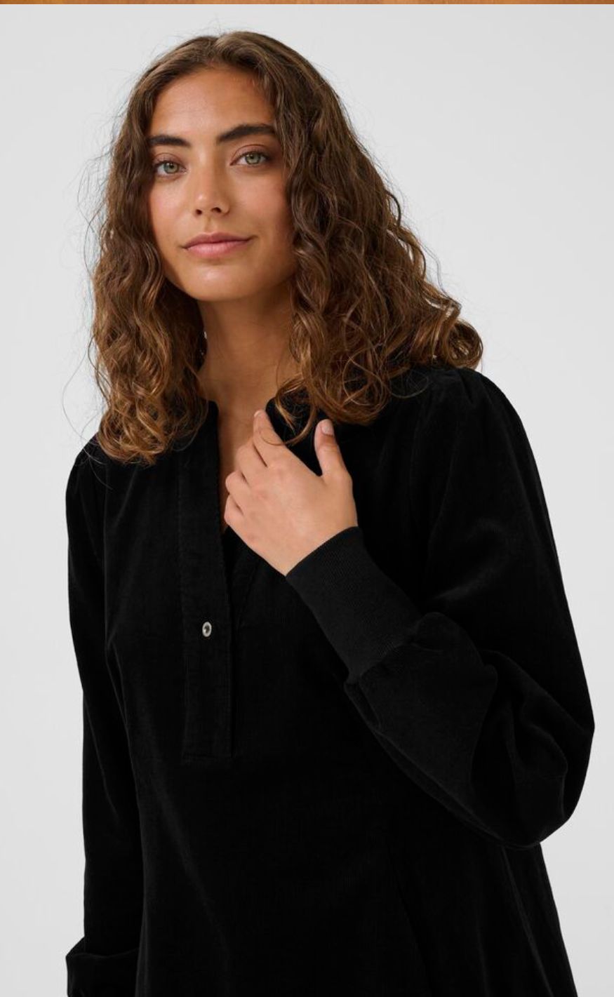 Culture Kjole - Rhaena LS - Black