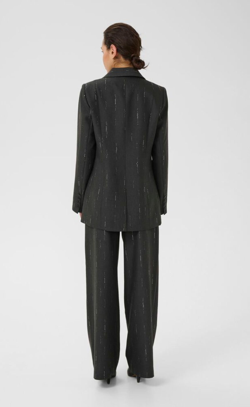 Gestuz Blazer - Adira - Dark Grey Melange