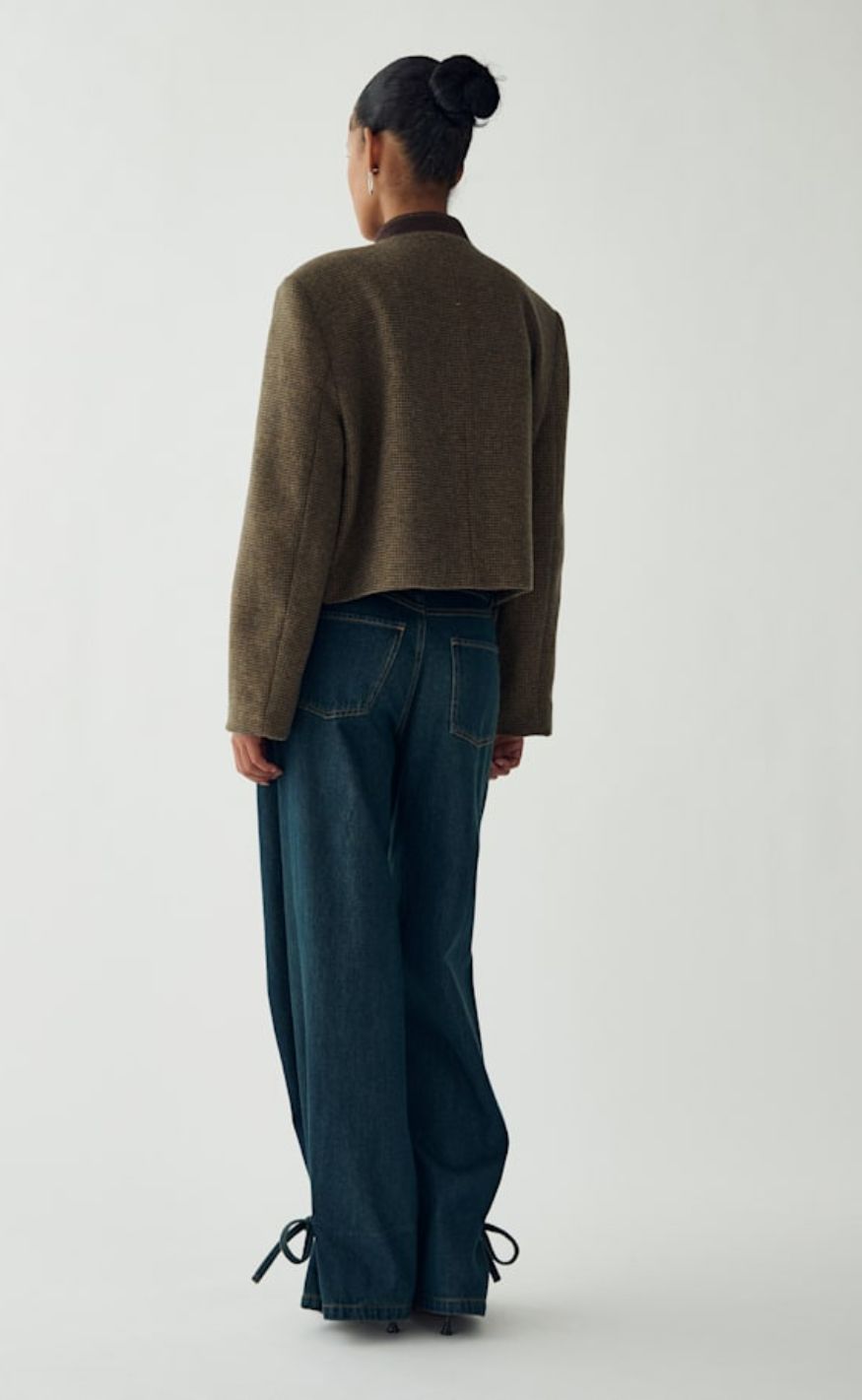 Noella Blazer - N-Nox - Evalina Brown Check