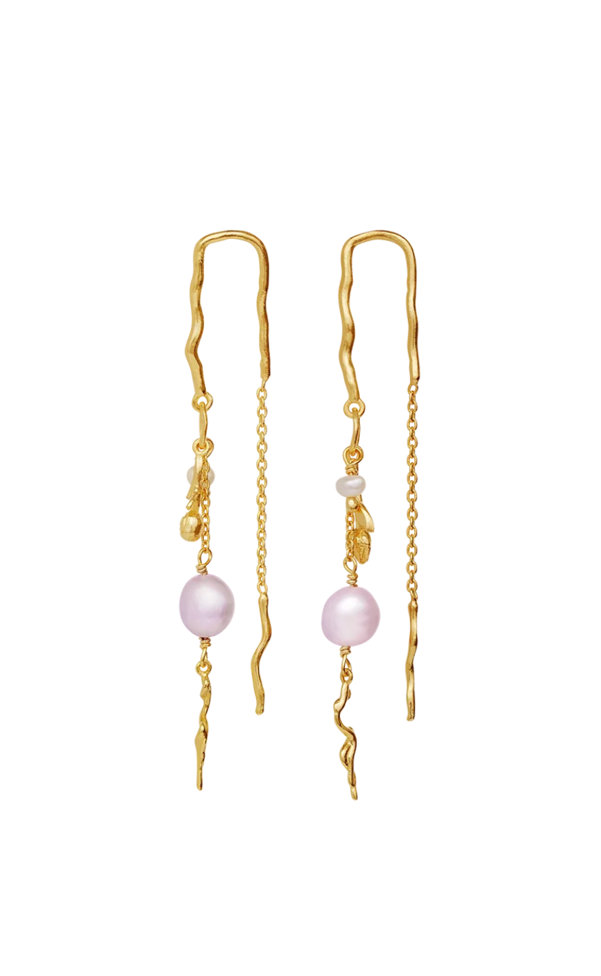 Maanesten Øreringer - Fiori - Gold Colour