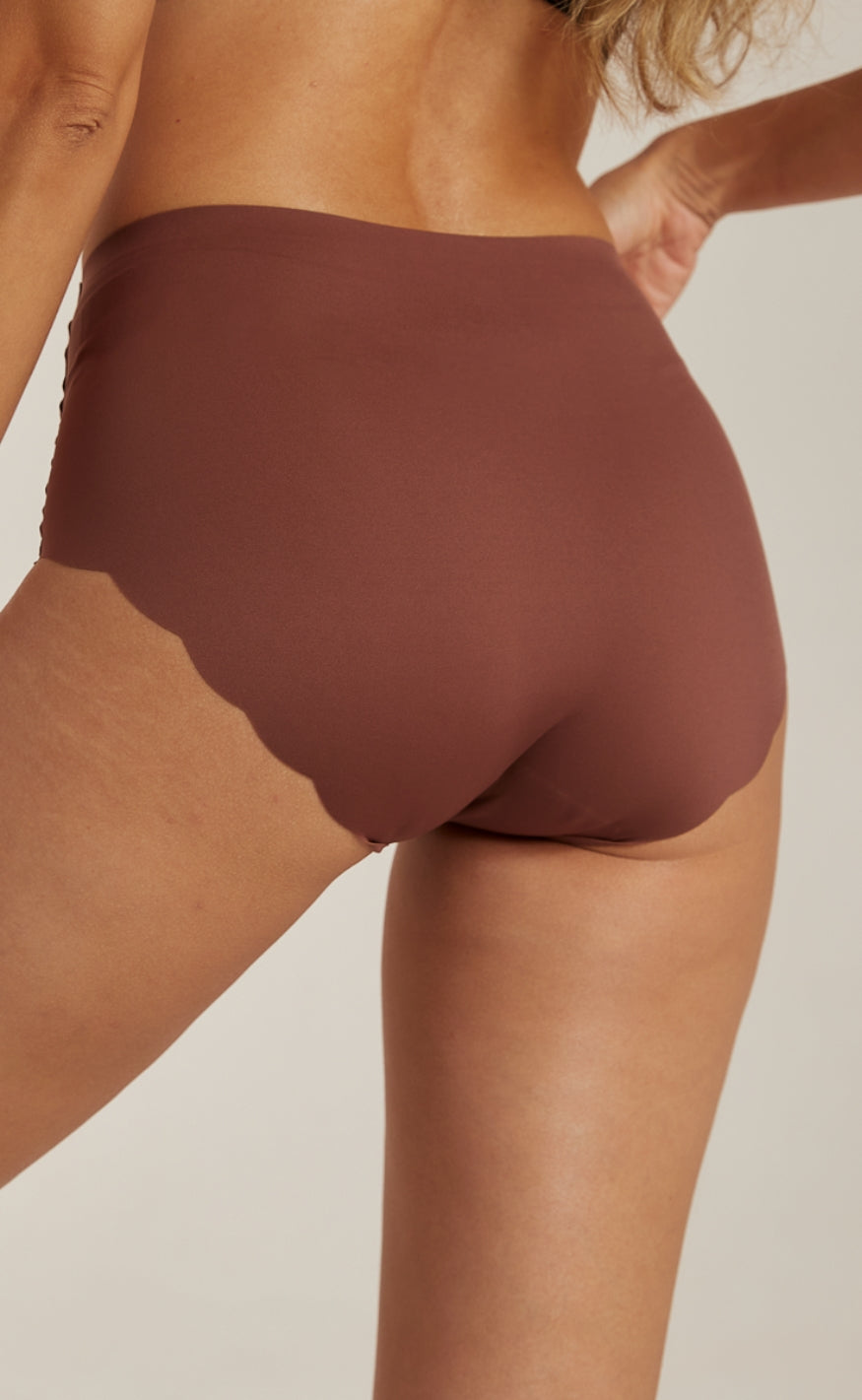 FemiFemme Truse - Invisible Highwaist Maxi - Velvet Chocolate
